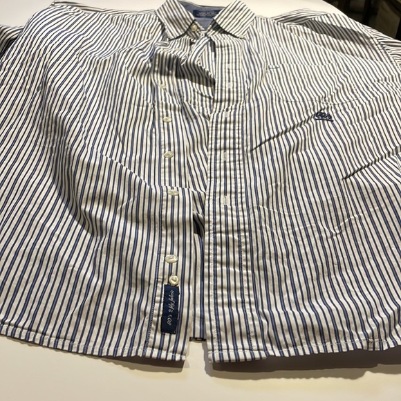 Vintage 1990s Tommy Hilfiger striped shirt - Picture 5 of 6